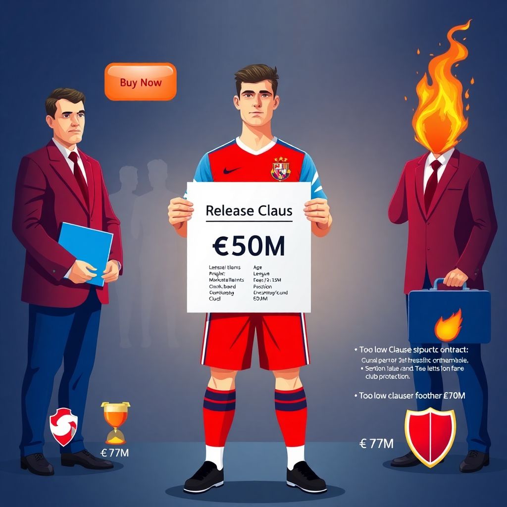 Как релизная сумма влияет на цену игрока на трансферном рынке