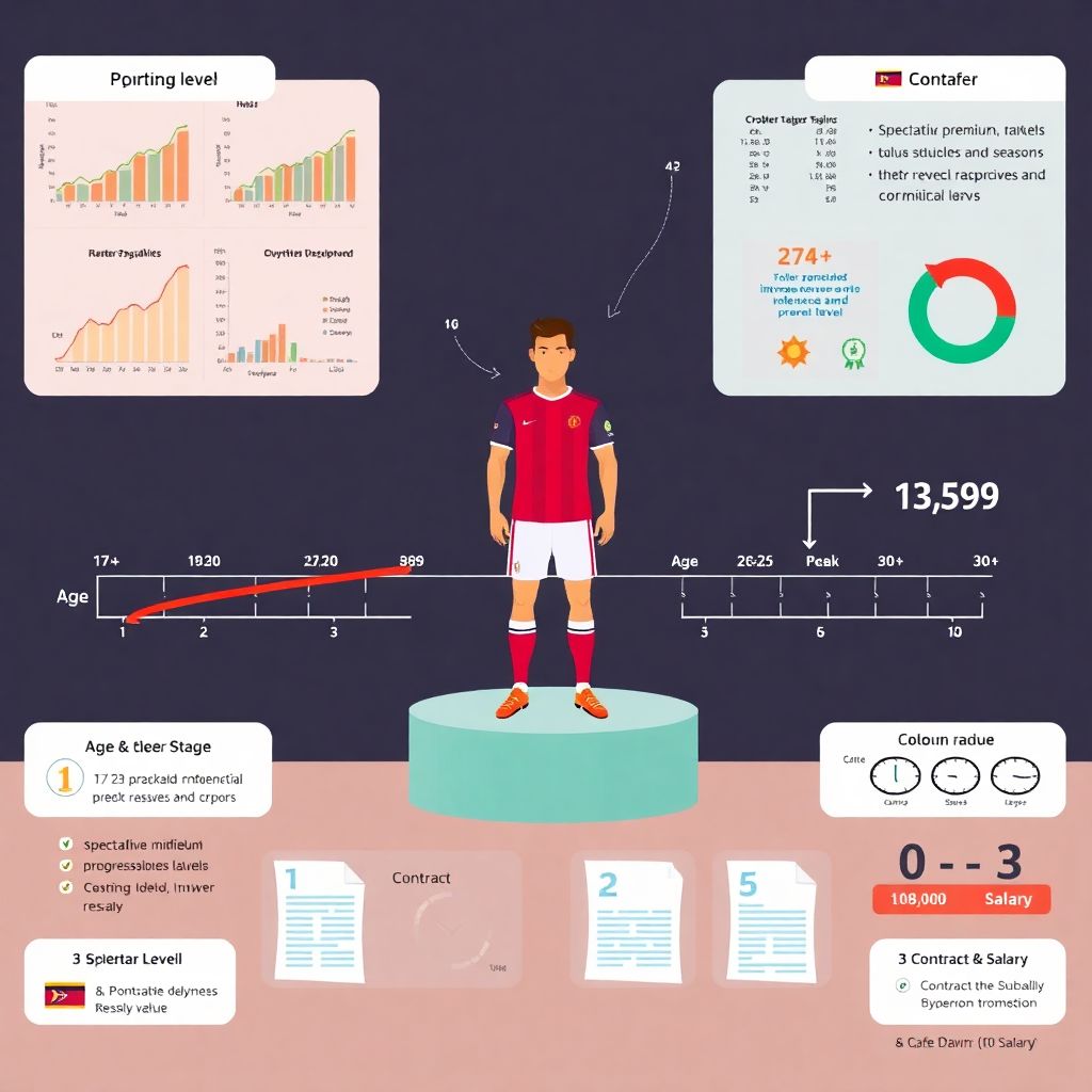 Ключевые факторы, влияющие на рост и снижение стоимости футболистов