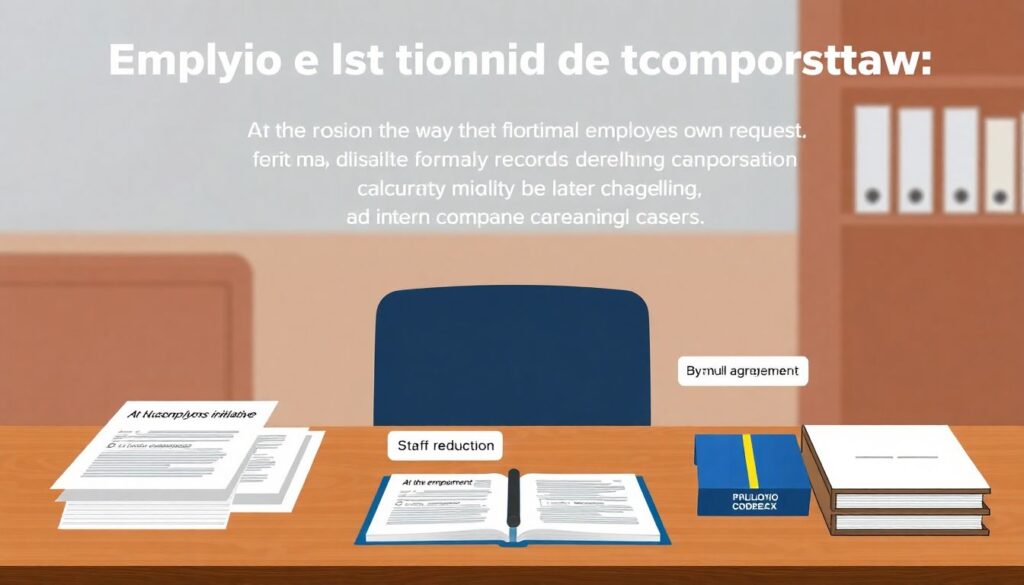 Как рассчитываются компенсации за освобождение от контракта - иллюстрация