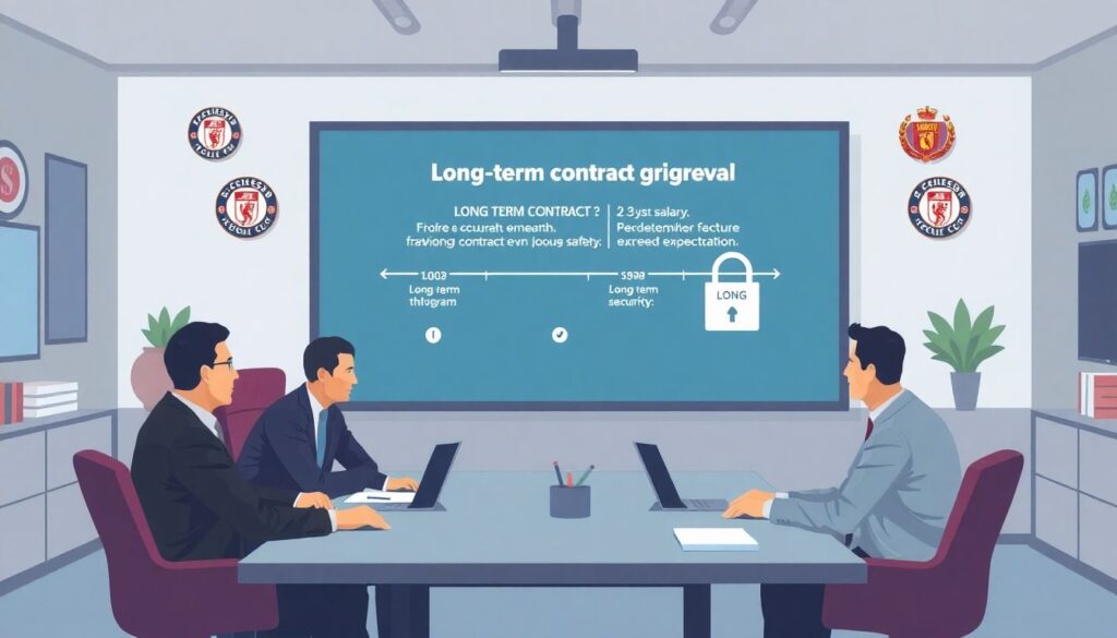 Влияние контрактной ситуации на трансферную стоимость - иллюстрация