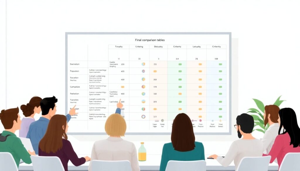 Как использовать итоговую таблицу для принятия решений - иллюстрация