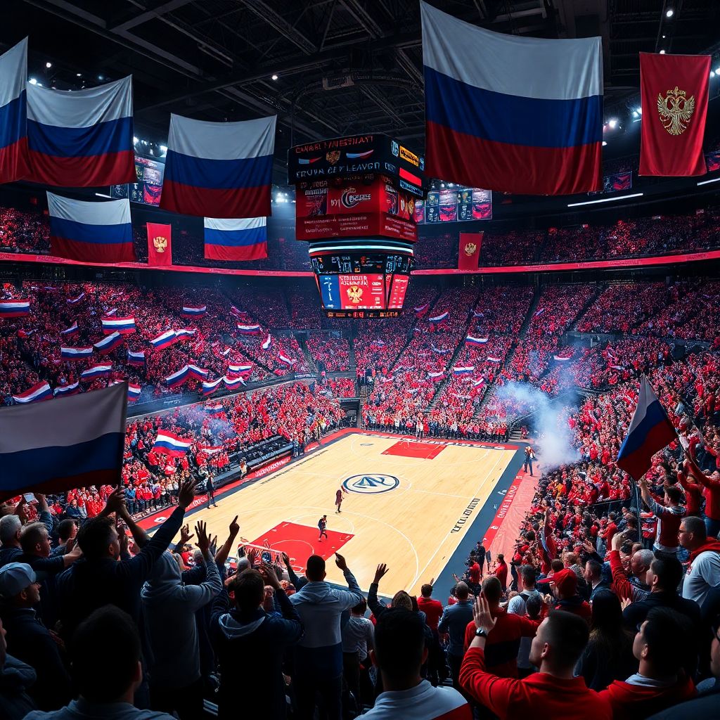 Стадион в Европе утонул в российских флагах: сербские фанаты против русофобии