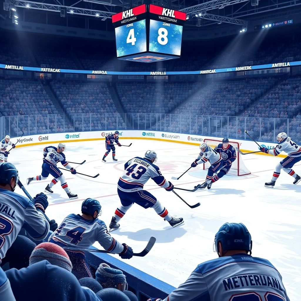 Металлург Магнитогорск разгромил Адмирал 8:4 и продлил победную серию в КХЛ