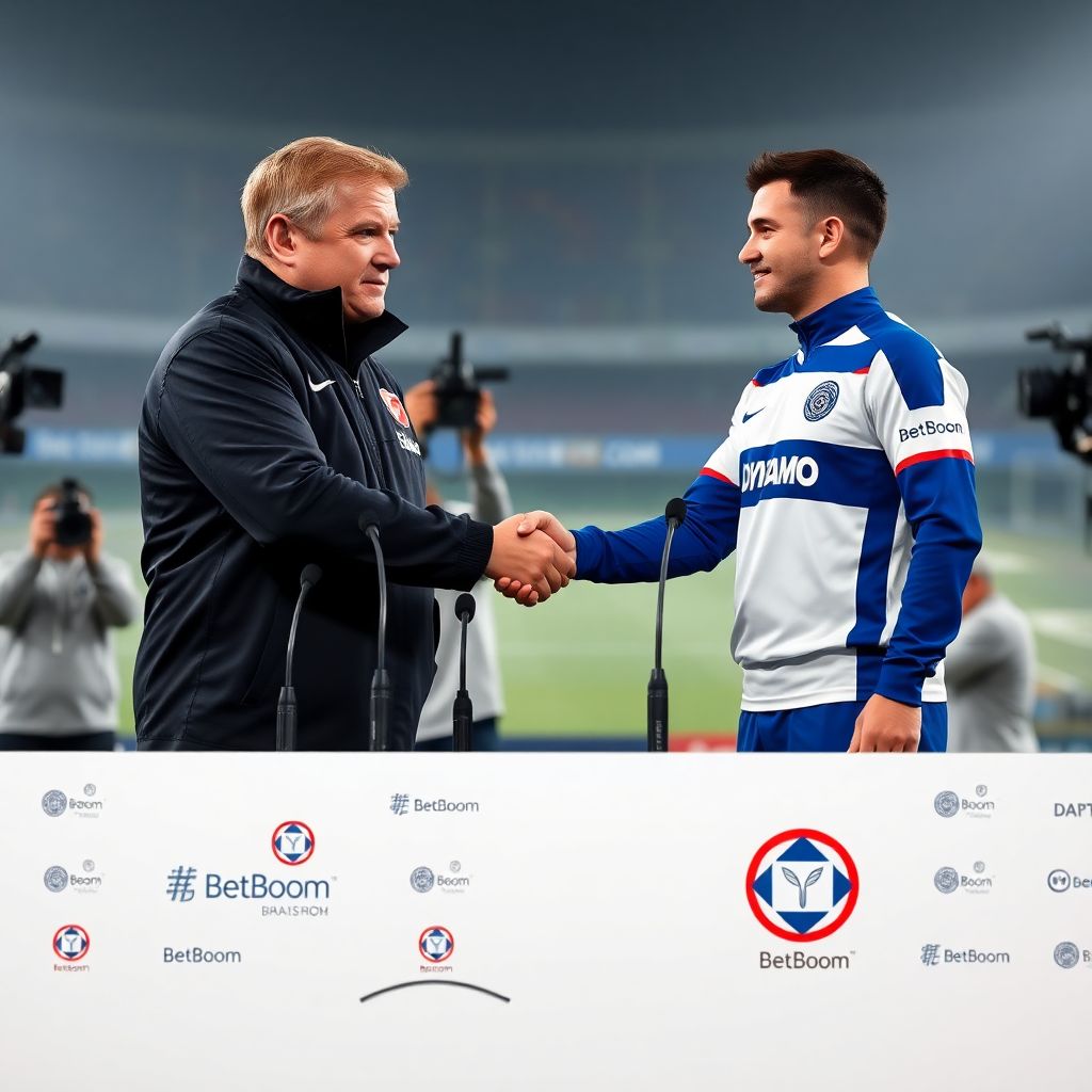 Слуцкий и Гусев примирились перед матчем Динамо — Шанхай Шэньхуа