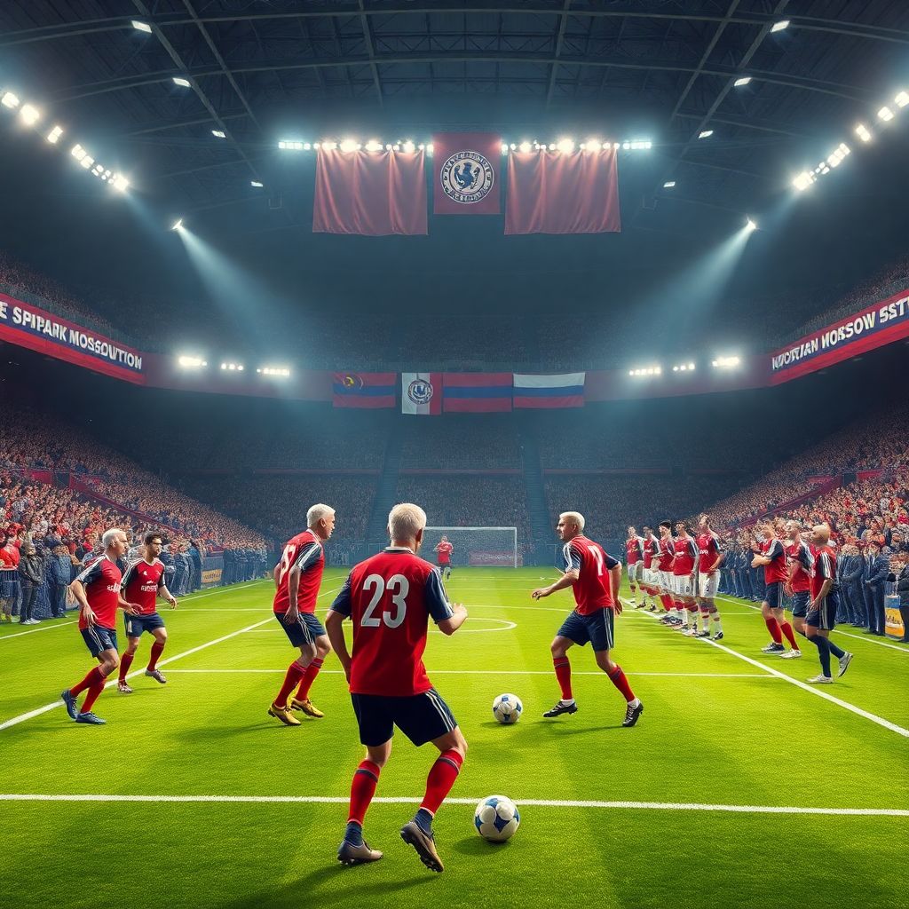 Матч легенд в Сокольниках в память Никиты Симоняна и истории Спартака