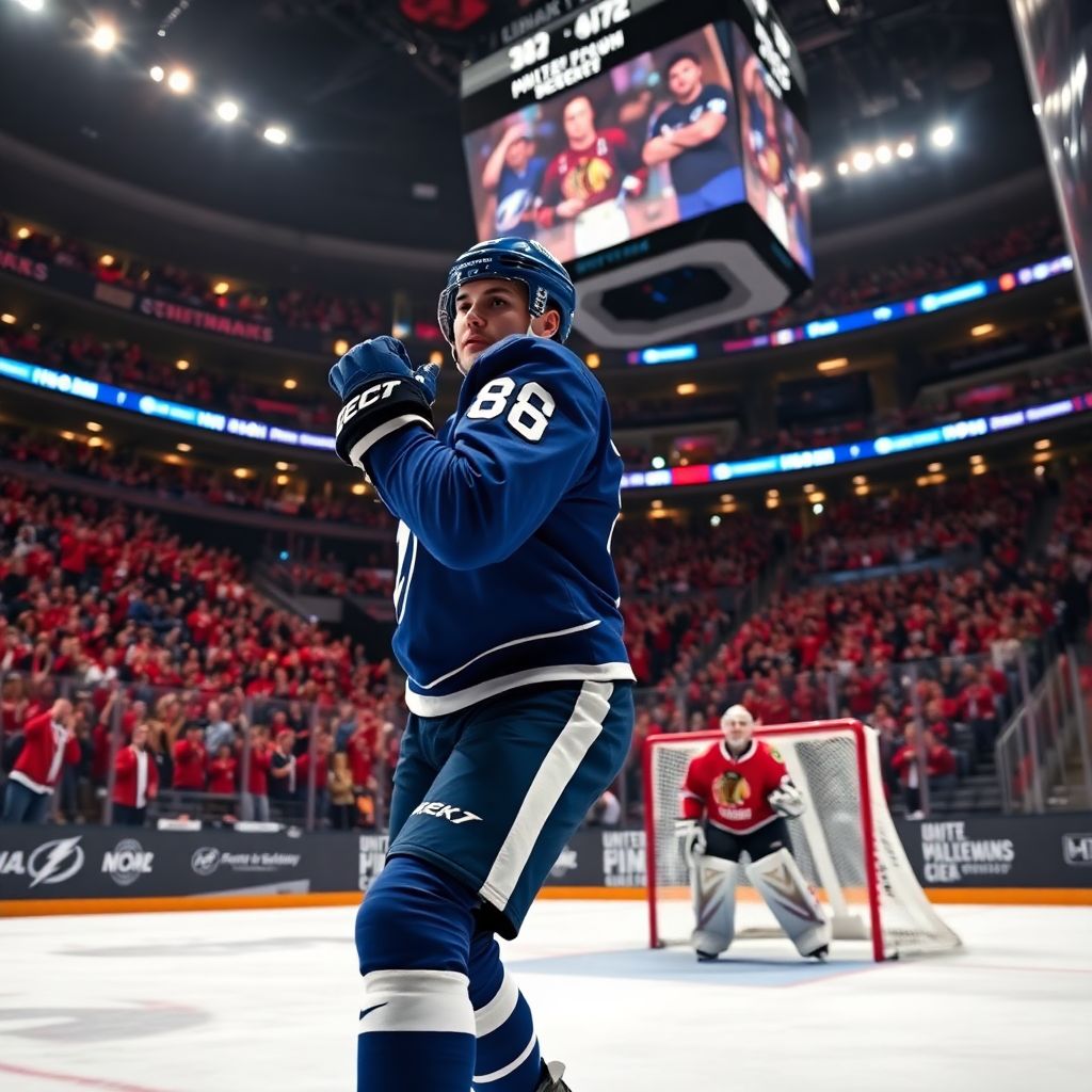 Кучеров заткнул арену Чикаго и побил рекорд НХЛ, спасая «Тампу»