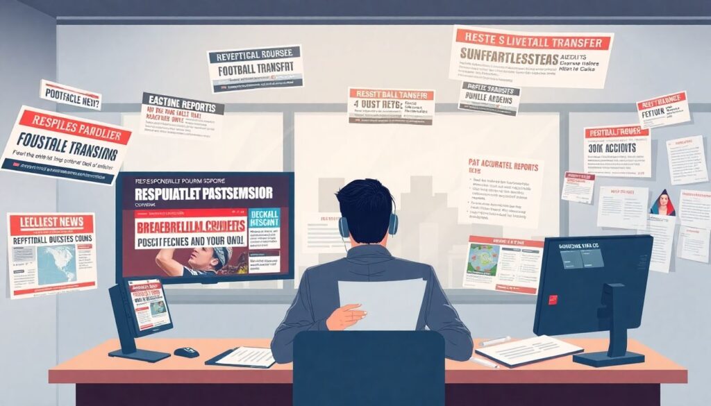 Методы проверки достоверности новостей о трансФерах - иллюстрация