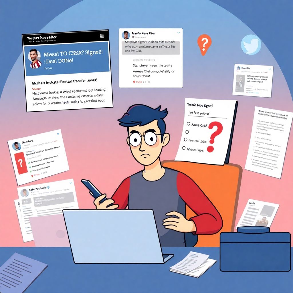 Методы проверки достоверности новостей о трансферах в футболе онлайн