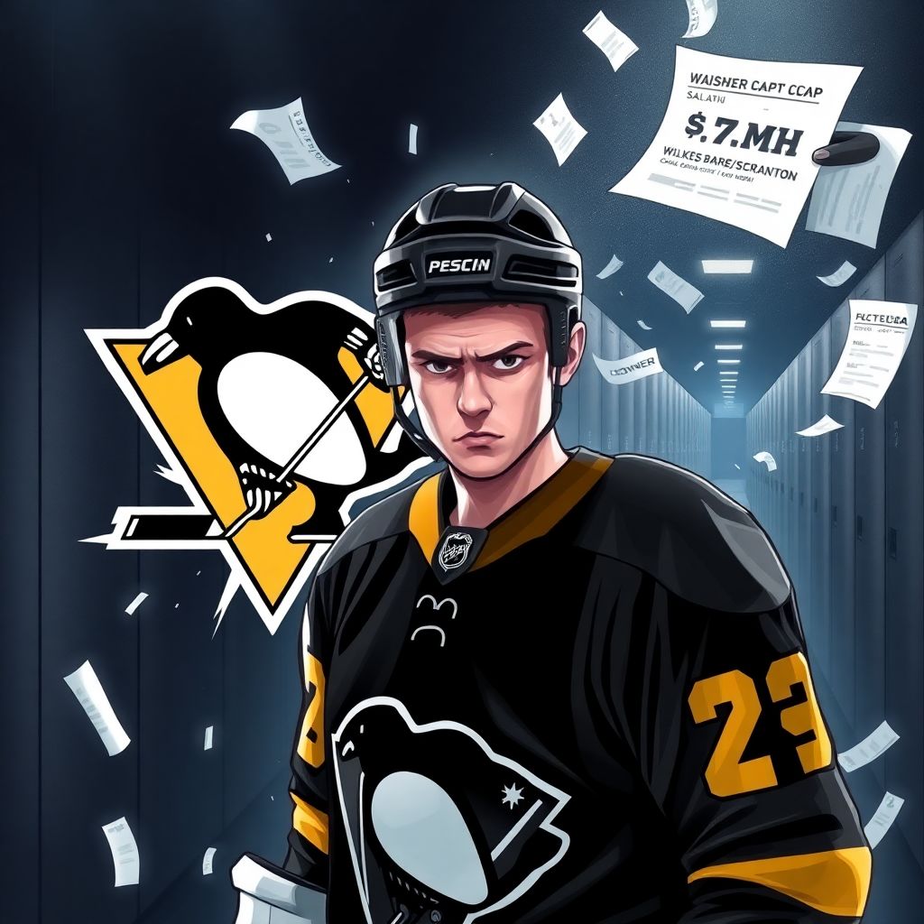 НХЛ: «Питтсбург Пингвинз» избавился от Егора Замулы после демарша