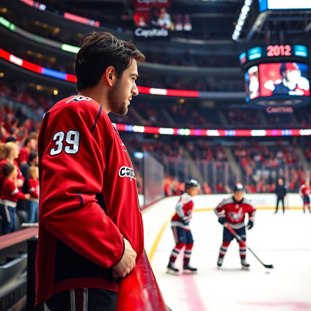 Овечкин выбрал сына вместо раздевалки и покорил болельщиков Вашингтона