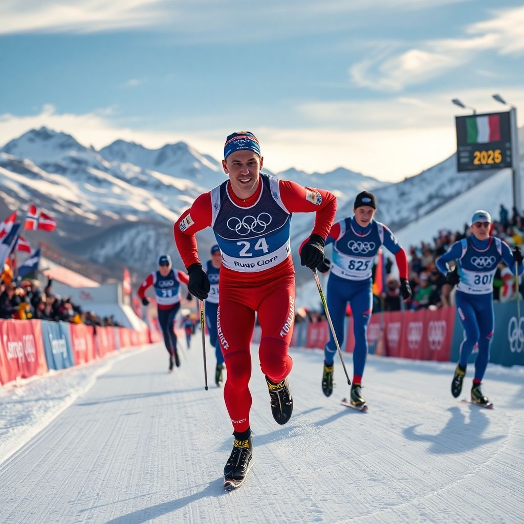Сборная Норвегии выиграла золото в мужской лыжной эстафете на Олимпиаде 2026