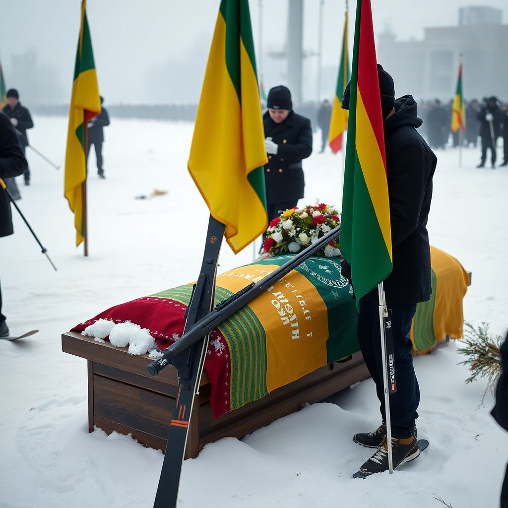 Страна прощается с биатлонистом Линасом Банисом, тело нашли через три дня