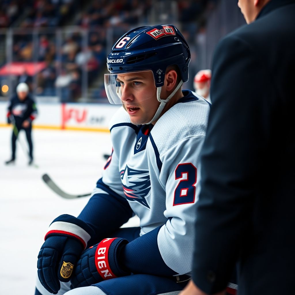 Русского форварда Воронкова в Коламбусе выдавливают из состава, но тренера можно понять