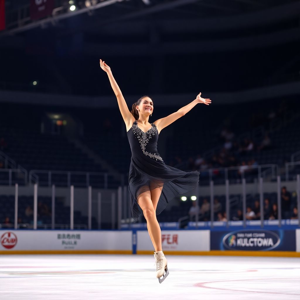 Камила Валиева открыла матч КХЛ в Китае показательной программой