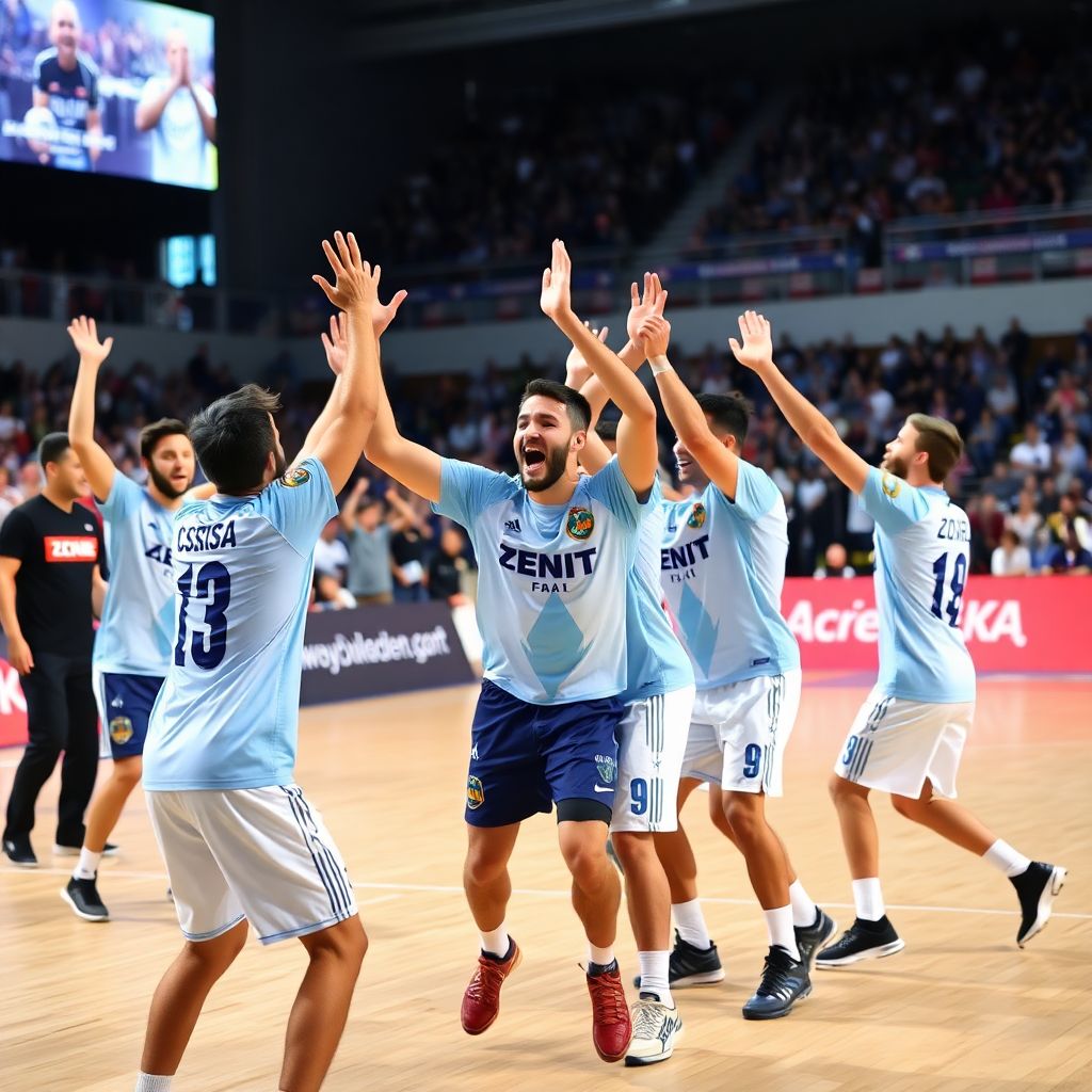 Медведев о сезоне гандбольного «Зенита»: под давлением команда финишировала первой