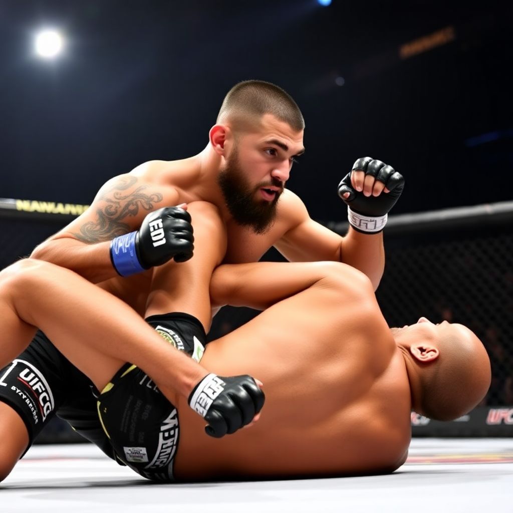 Умар Нурмагомедов заставил соперника уснуть в дебютном бою Ufc